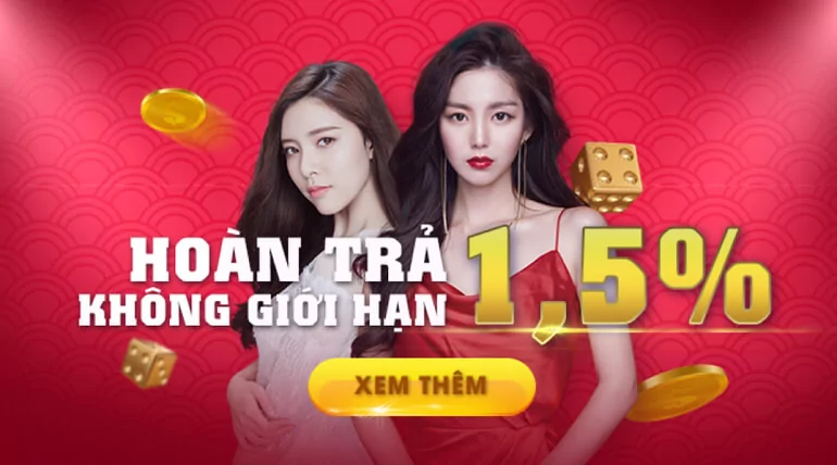 Khuyến mãi hoàn trả 1.5%